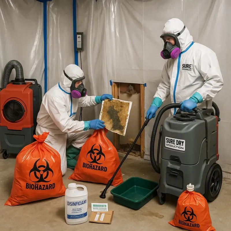 Contaminated Water Handling Protocols process in Edgecombe County, NC
