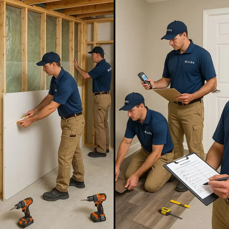 Repairs and Reconstruction process in Edgecombe County, NC